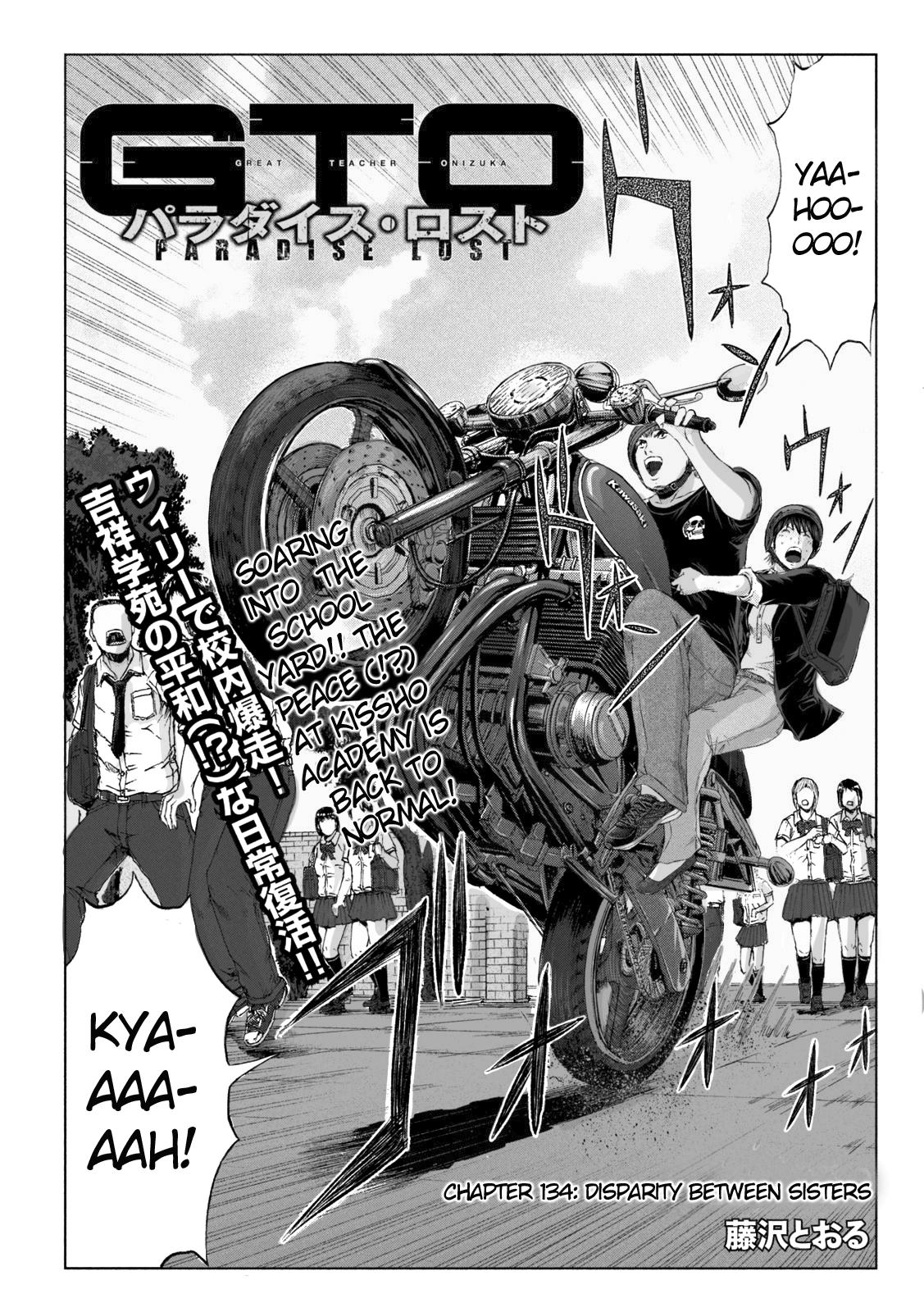 GTO - Paradise Lost Chap 134 - Next Chap 135