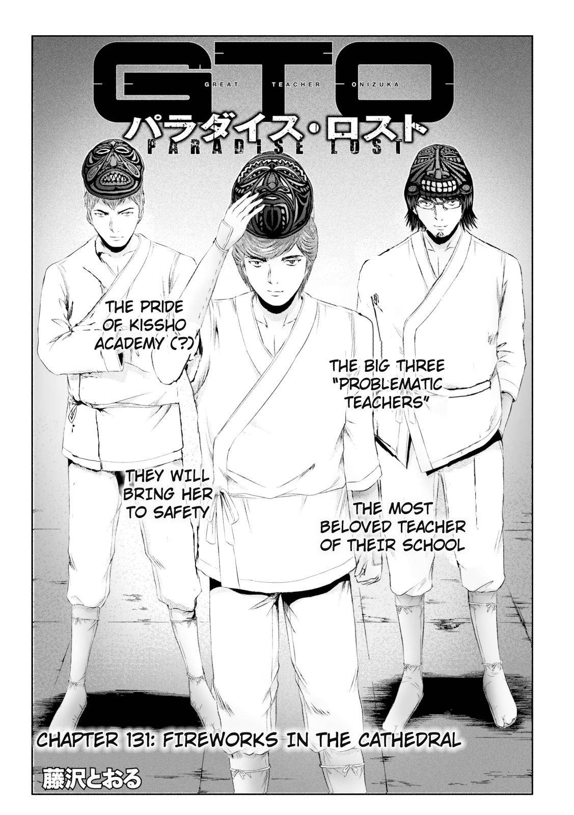 GTO - Paradise Lost Chap 131 - Next Chap 132