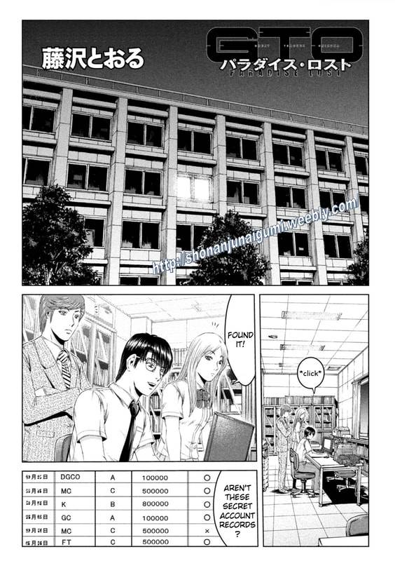 GTO - Paradise Lost Chap 155.5 - Next Chap 156.5