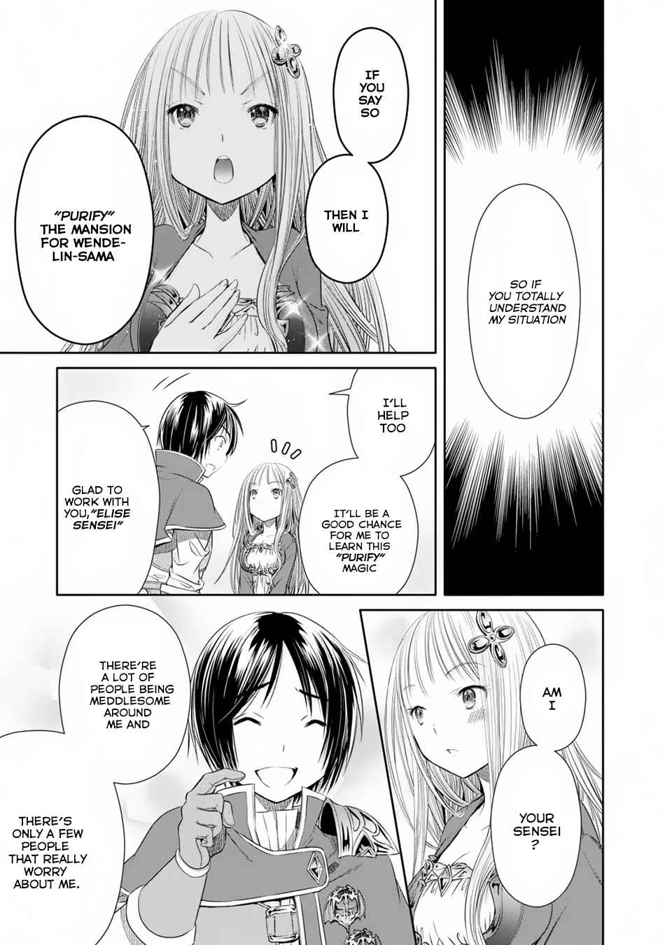 Hachi-nan tte, Sore wa Nai deshou! Chap 22 - Next Chap 23