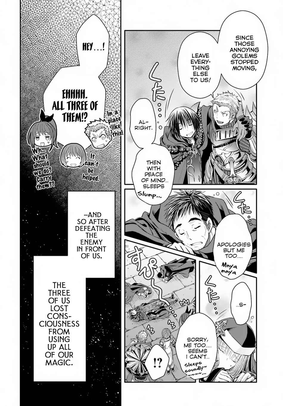 Hachi-nan tte, Sore wa Nai deshou! Chap 34 - Next Chap 35