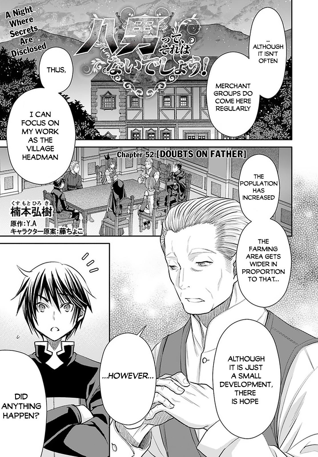 Hachi-nan tte, Sore wa Nai deshou! Chap 52 - Next Chap 53