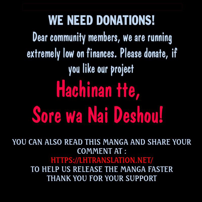 Hachi-nan tte, Sore wa Nai deshou! Chap 71 - Next Chap 72