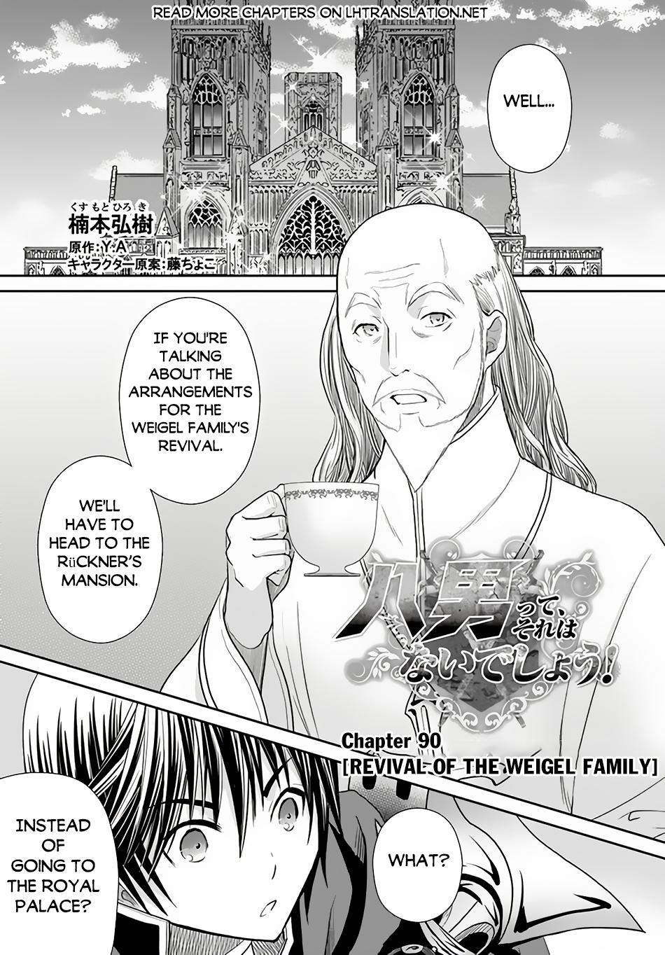 Hachi-nan tte, Sore wa Nai deshou! Chap 90 - Next Chap 91