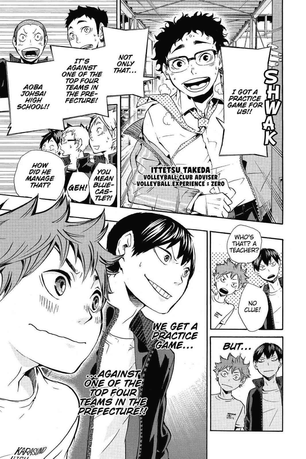 Haikyu!! Chap 9 - Next Chap 10