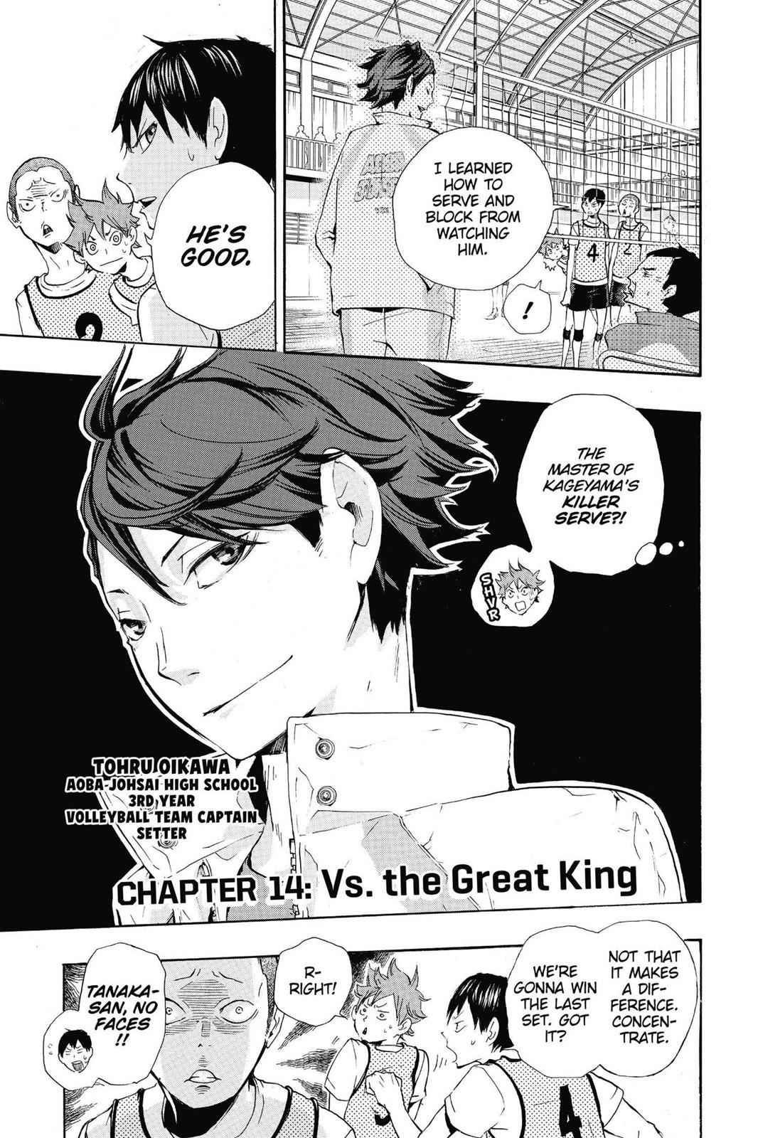 Haikyu!! Chap 14 - Next Chap 15