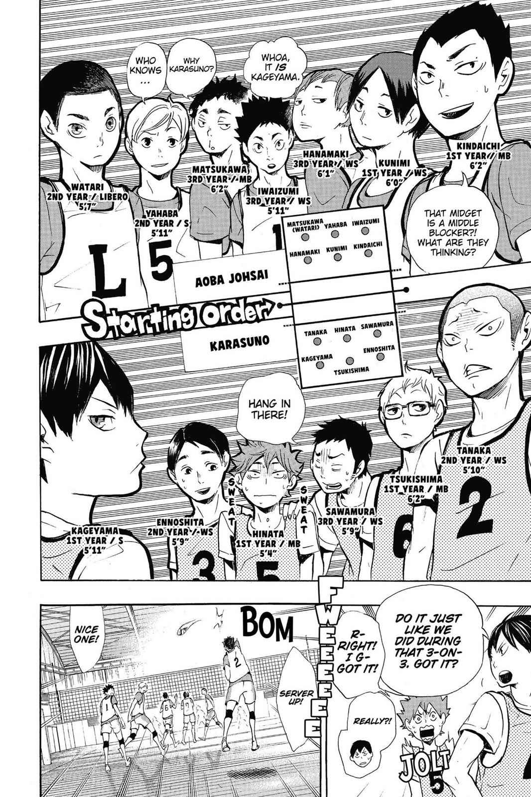 Haikyu!! Chap 11 - Next Chap 12