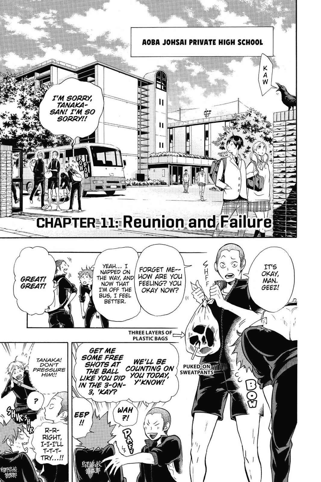 Haikyu!! Chap 11 - Next Chap 12
