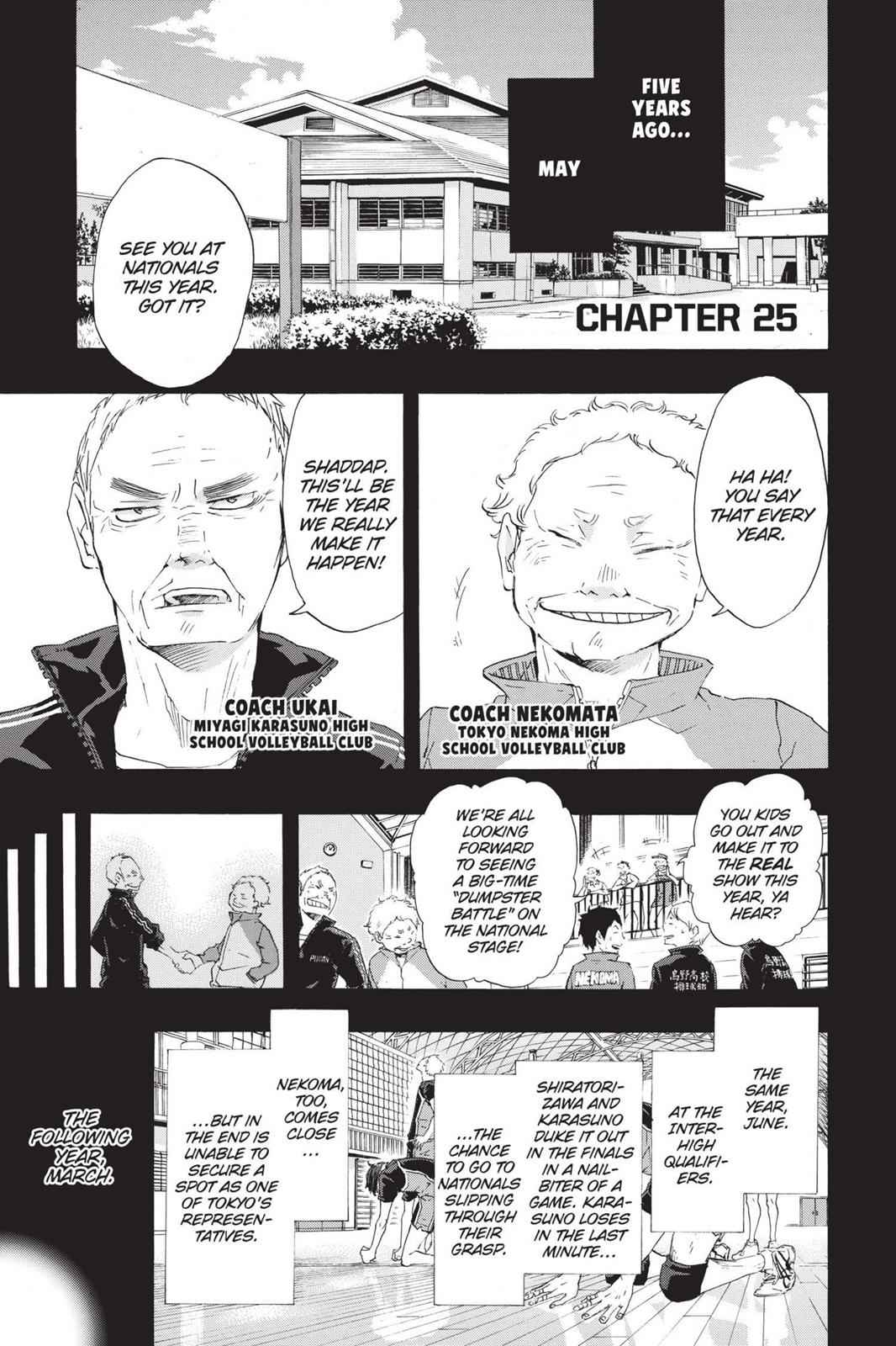 Haikyu!! Chap 25 - Next Chap 26