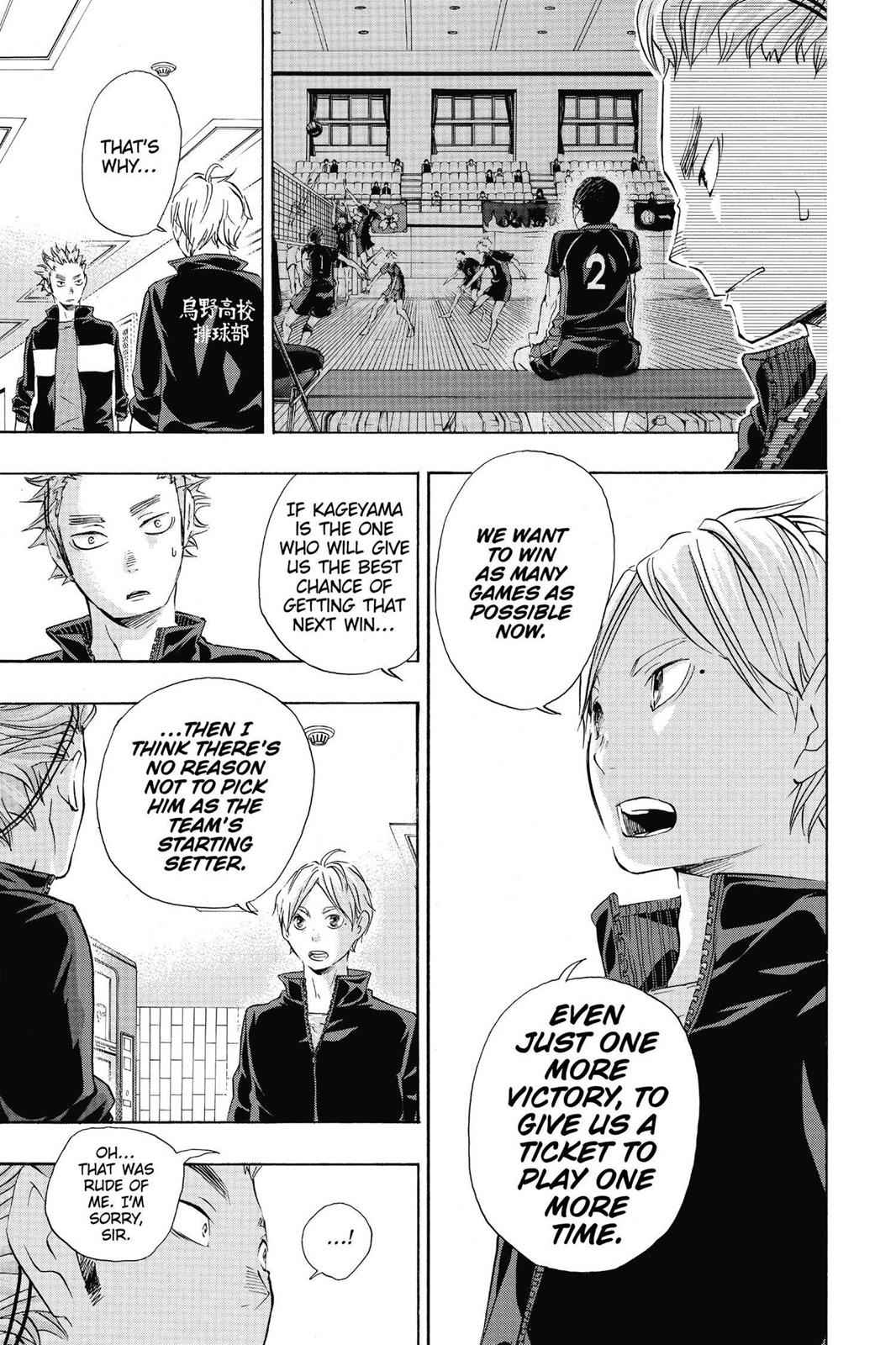 Haikyu!! Chap 26 - Next Chap 27
