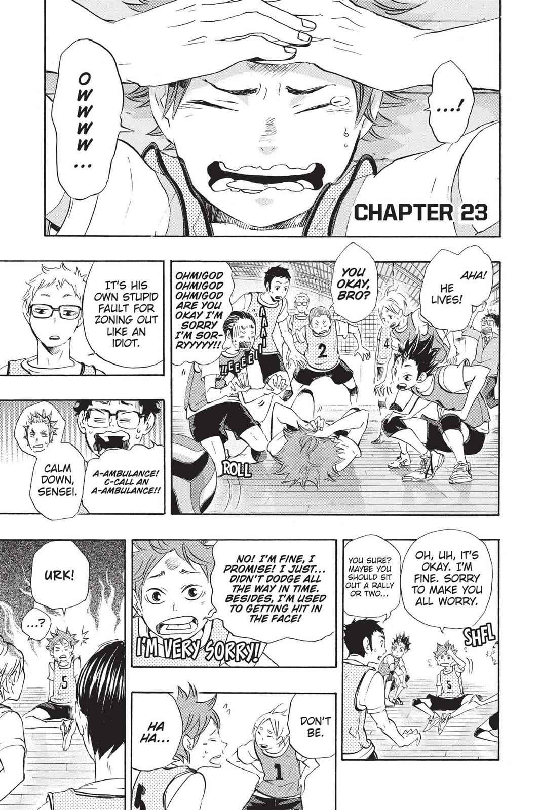 Haikyu!! Chap 23 - Next Chap 24