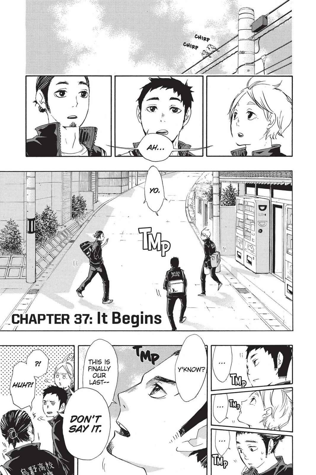 Haikyu!! Chap 37 - Next Chap 38