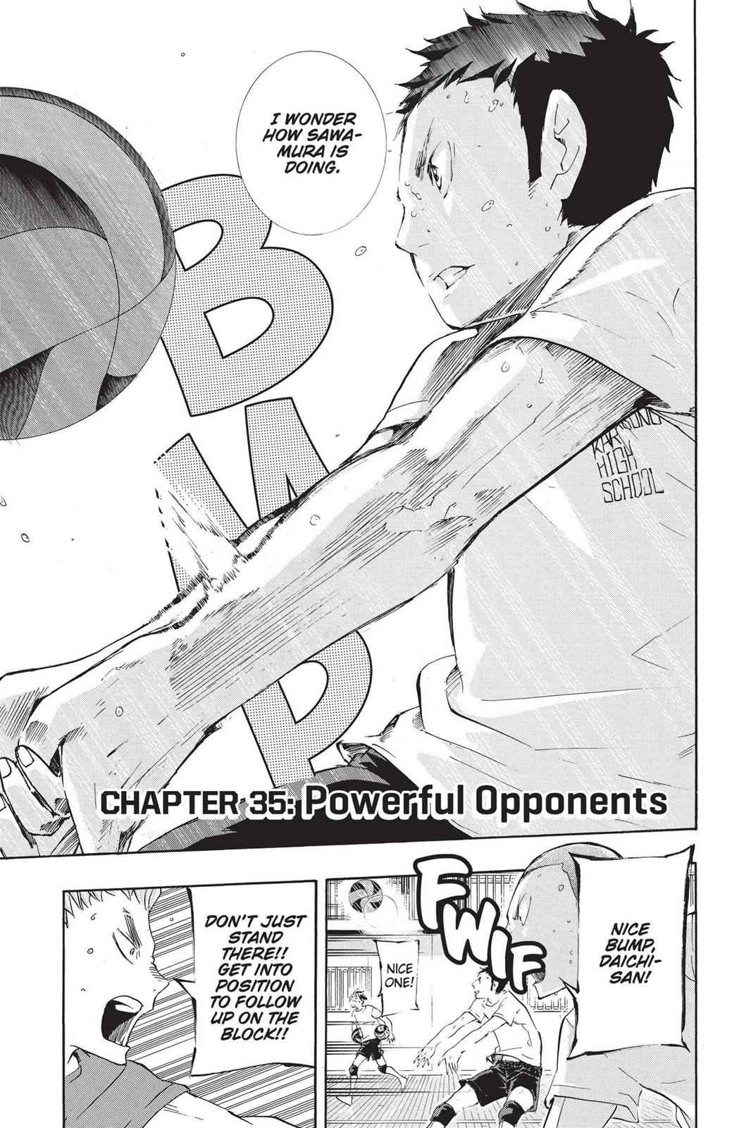 Haikyu!! Chap 35 - Next Chap 36
