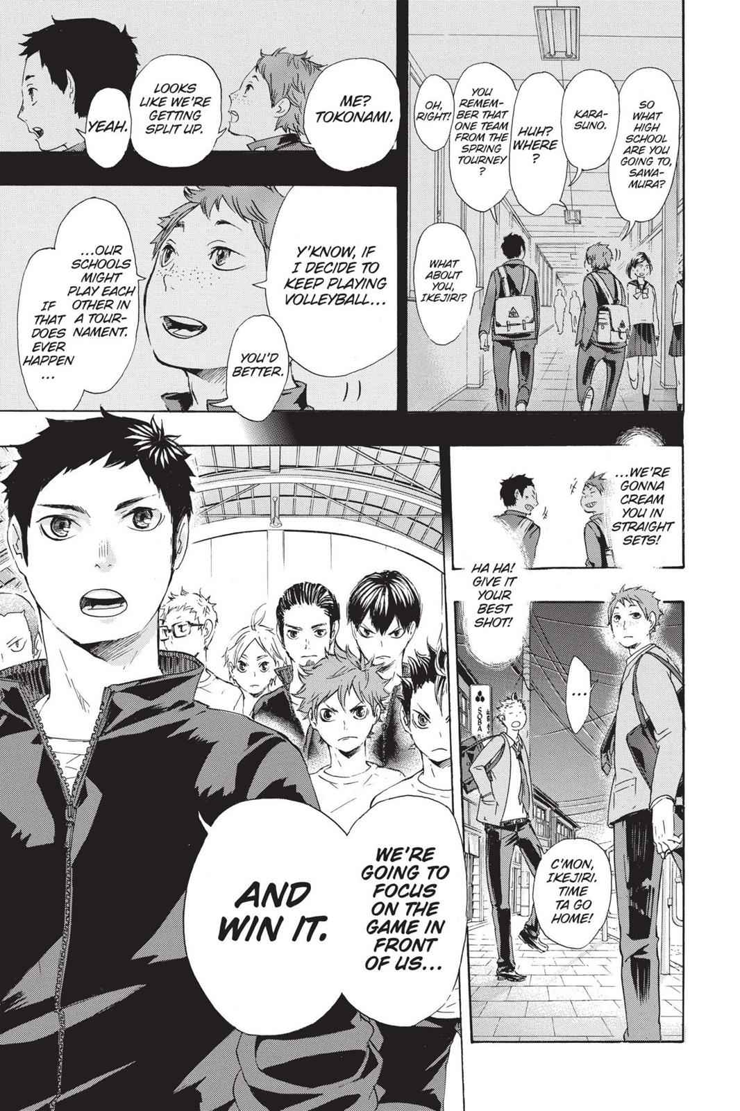 Haikyu!! Chap 35 - Next Chap 36