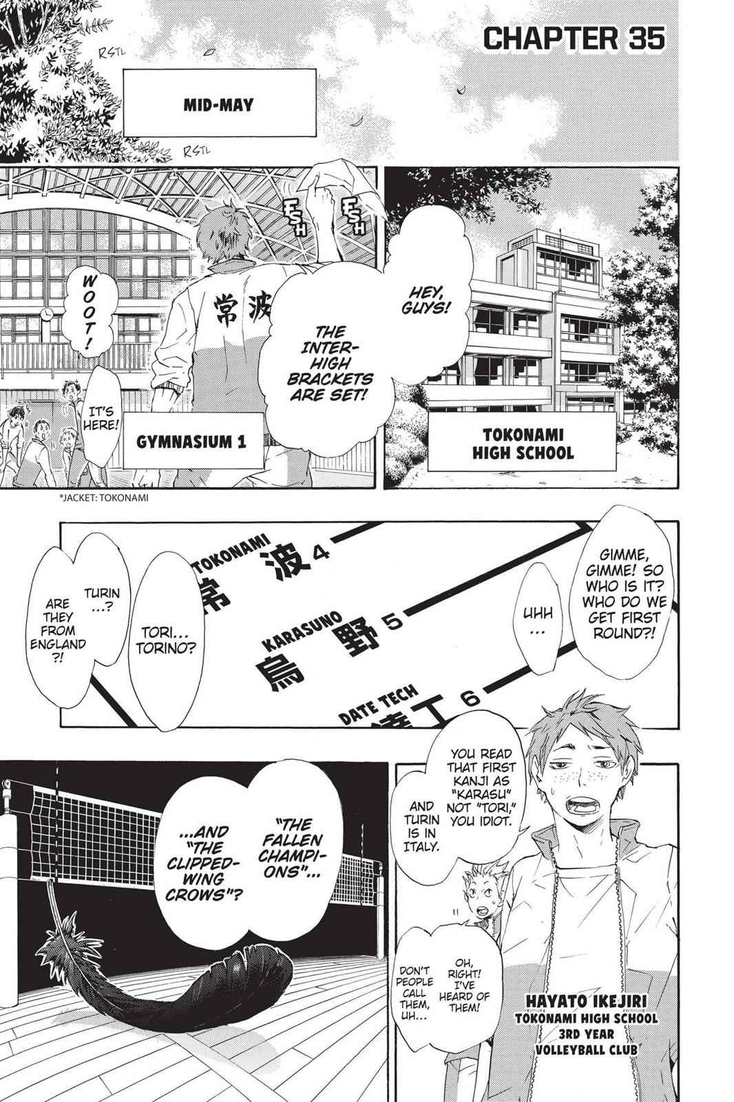 Haikyu!! Chap 35 - Next Chap 36