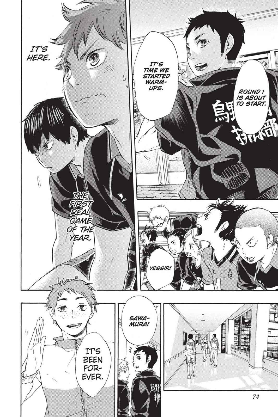 Haikyu!! Chap 38 - Next Chap 39