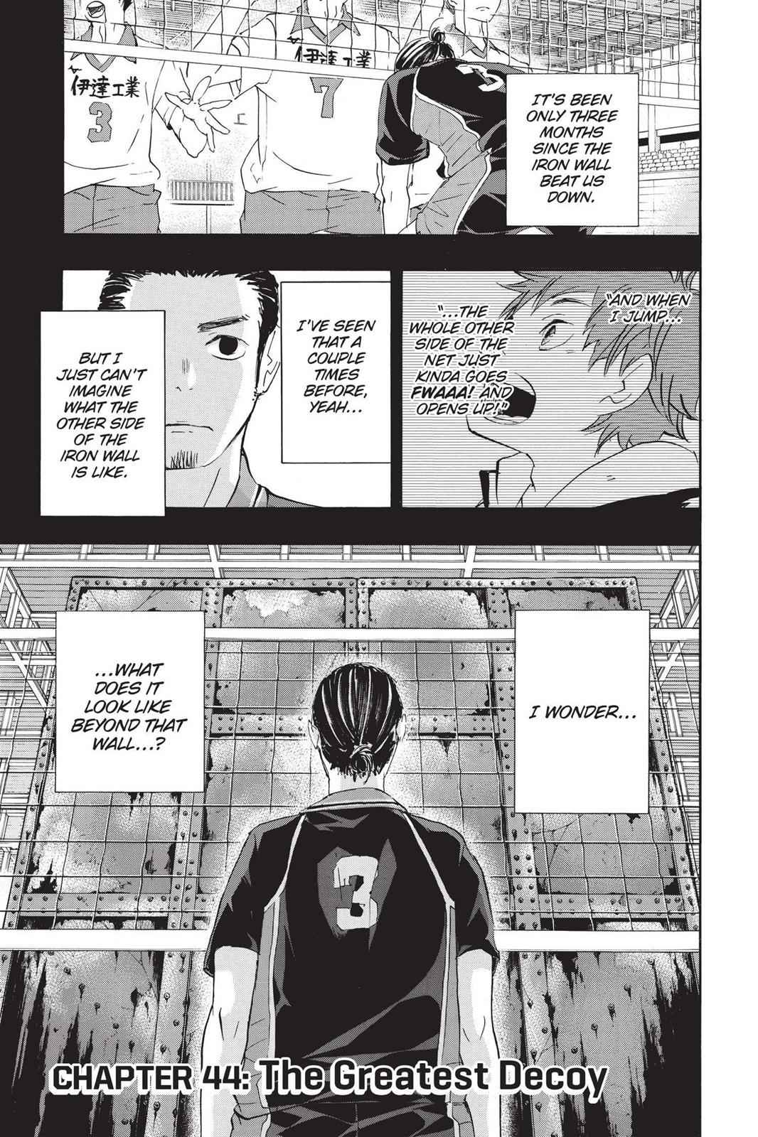 Haikyu!! Chap 44 - Next Chap 45