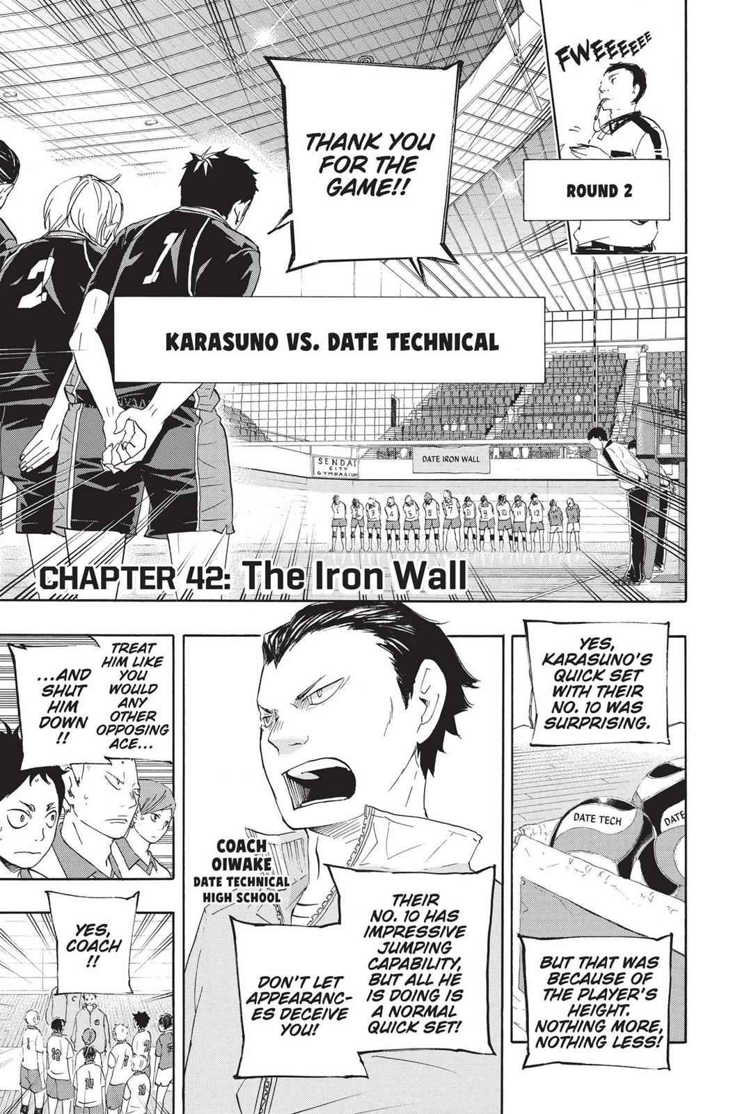 Haikyu!! Chap 42 - Next Chap 43