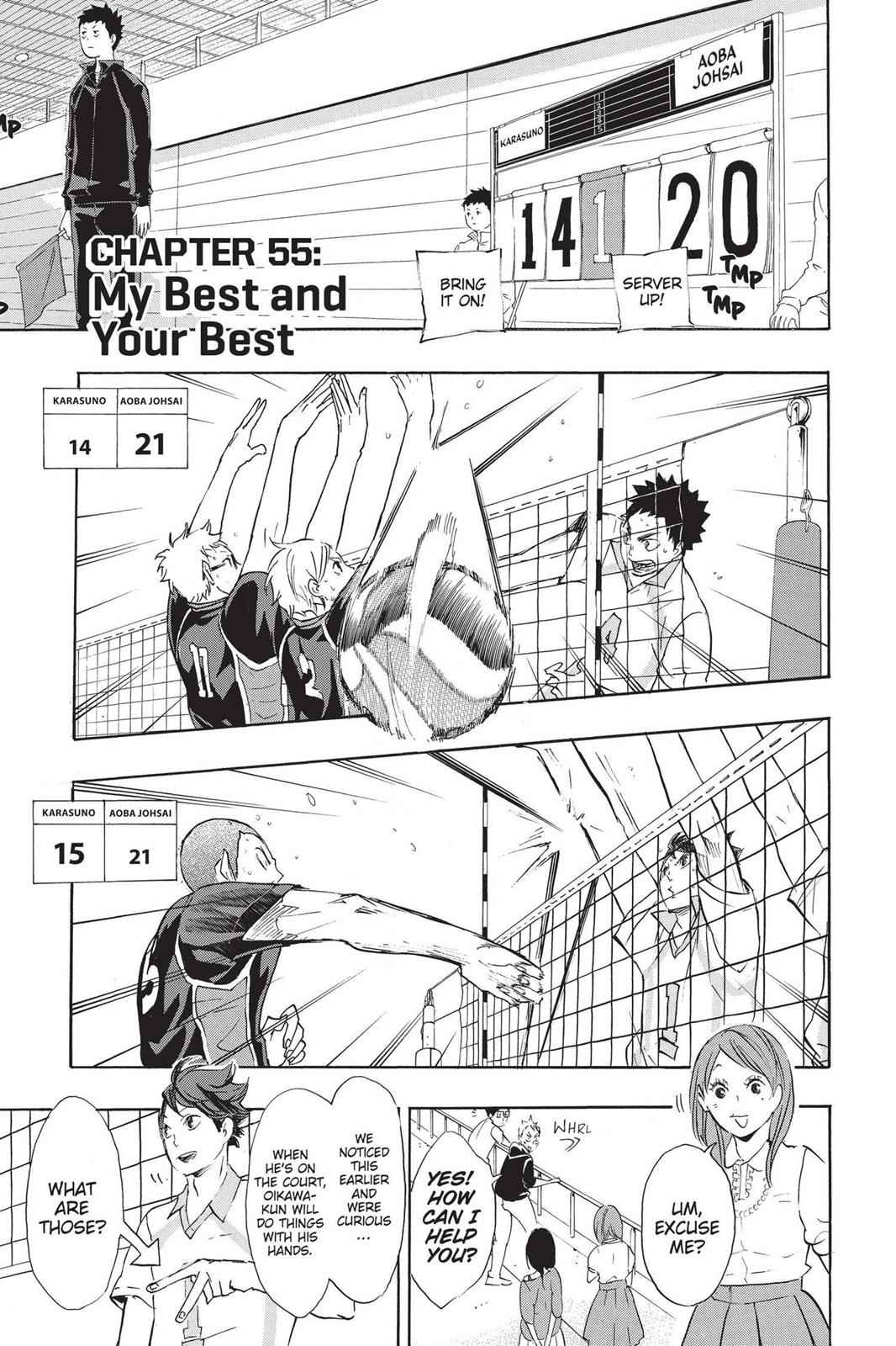 Haikyu!! Chap 55 - Next Chap 56
