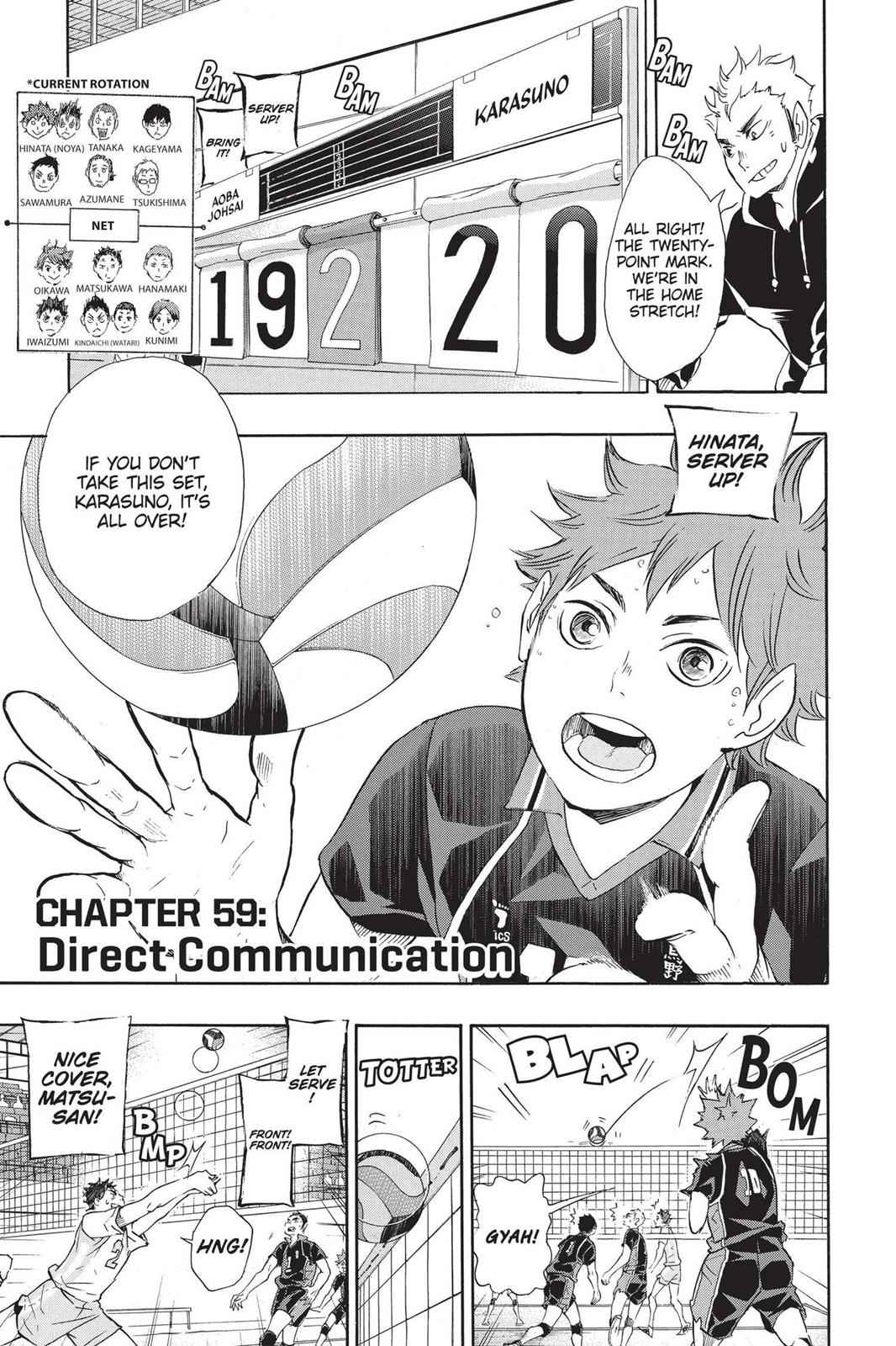 Haikyu!! Chap 59 - Next Chap 60