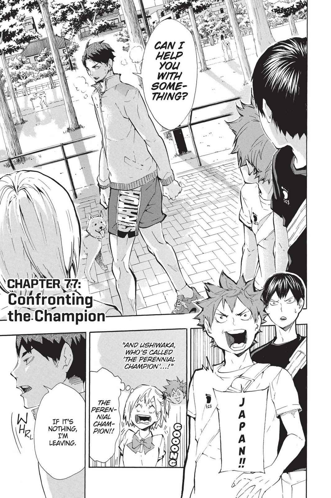 Haikyu!! Chap 77 - Next Chap 78