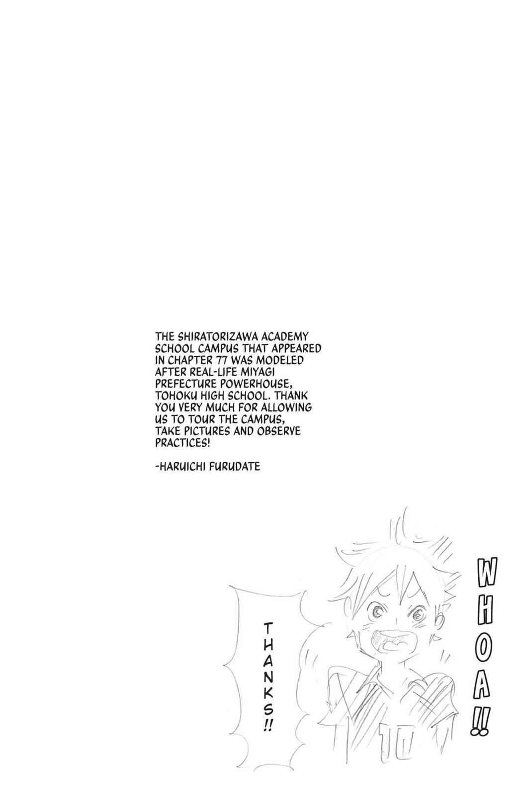 Haikyu!! Chap 77 - Next Chap 78