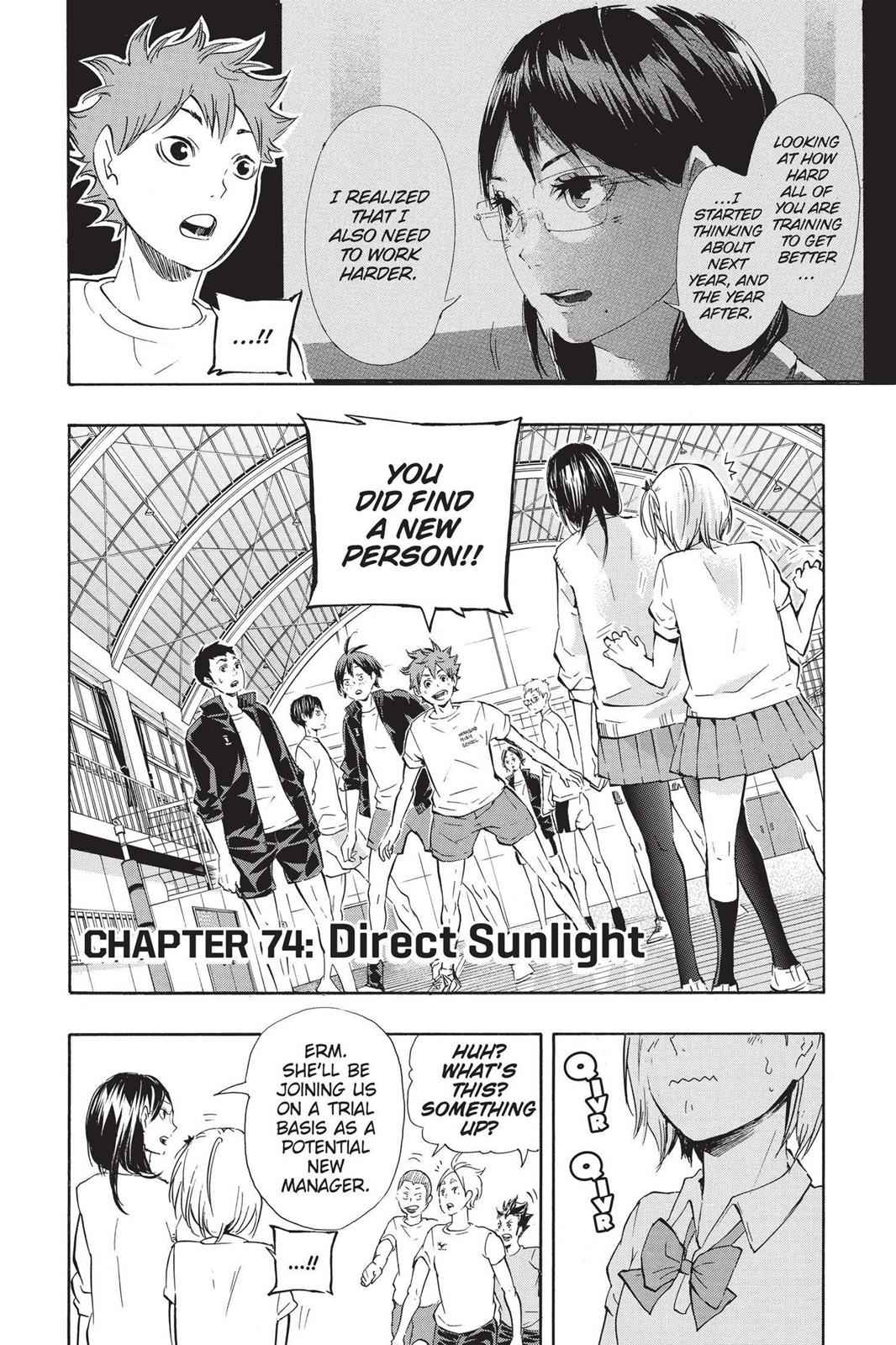 Haikyu!! Chap 74 - Next Chap 75