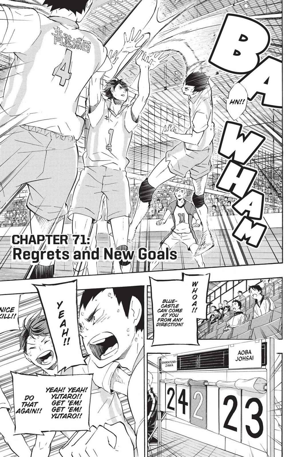 Haikyu!! Chap 71 - Next Chap 72