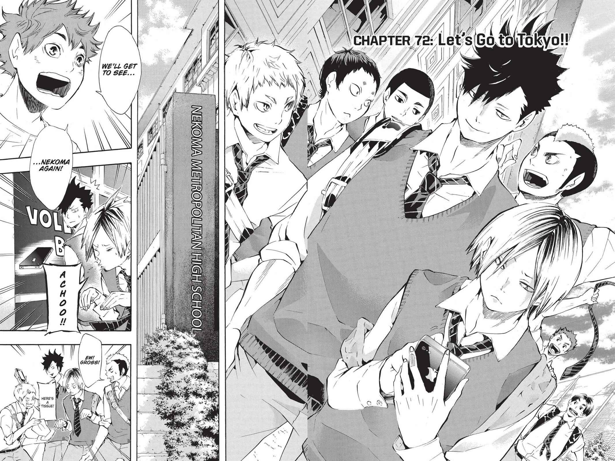 Haikyu!! Chap 72 - Next Chap 73