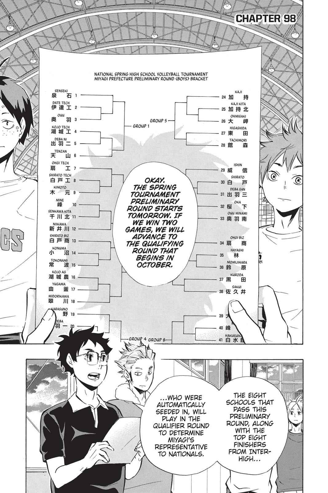 Haikyu!! Chap 98 - Next Chap 99