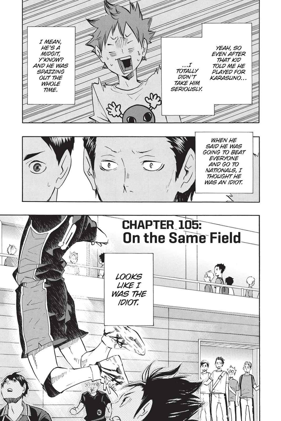 Haikyu!! Chap 105 - Next Chap 106