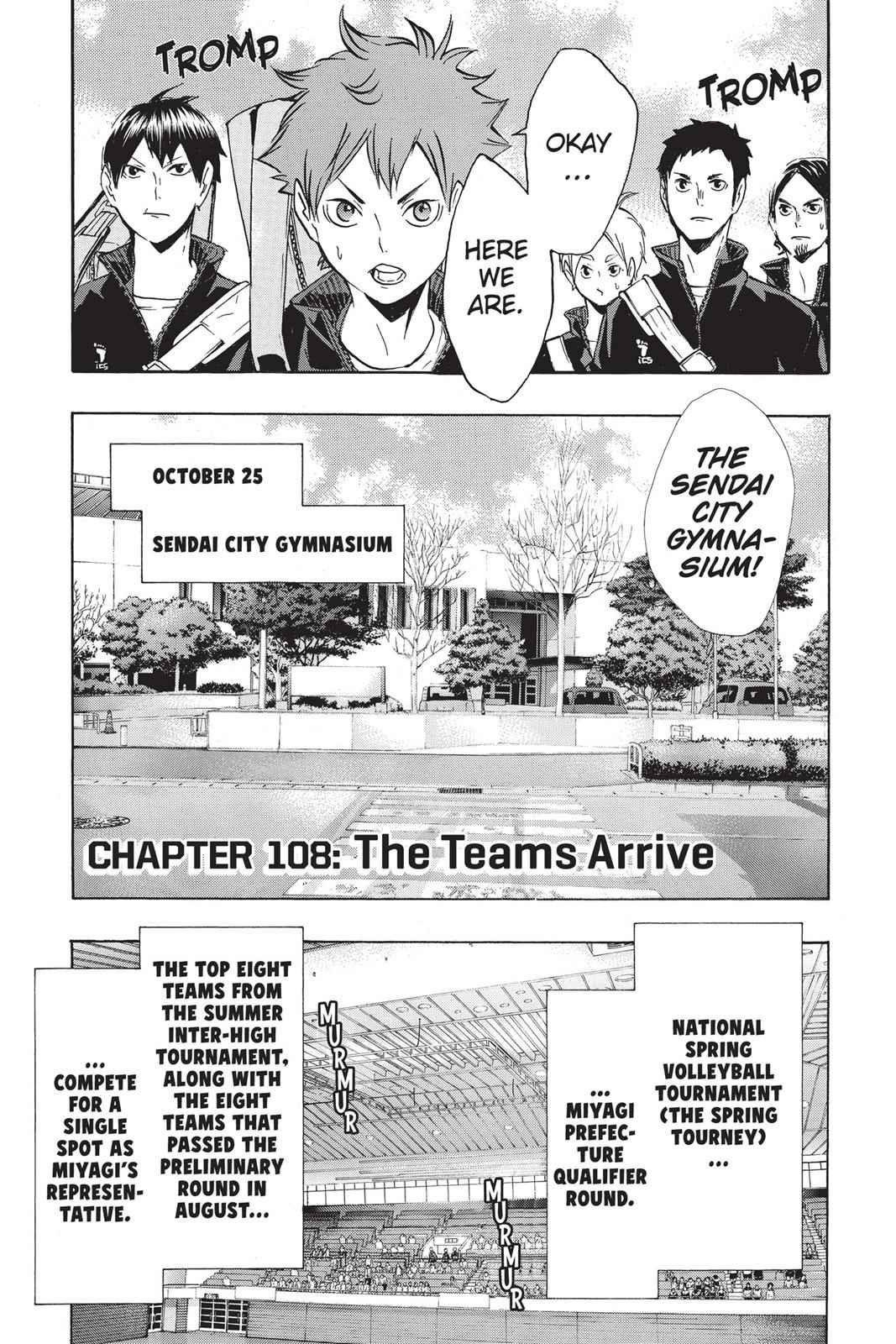Haikyu!! Chap 108 - Next Chap 109