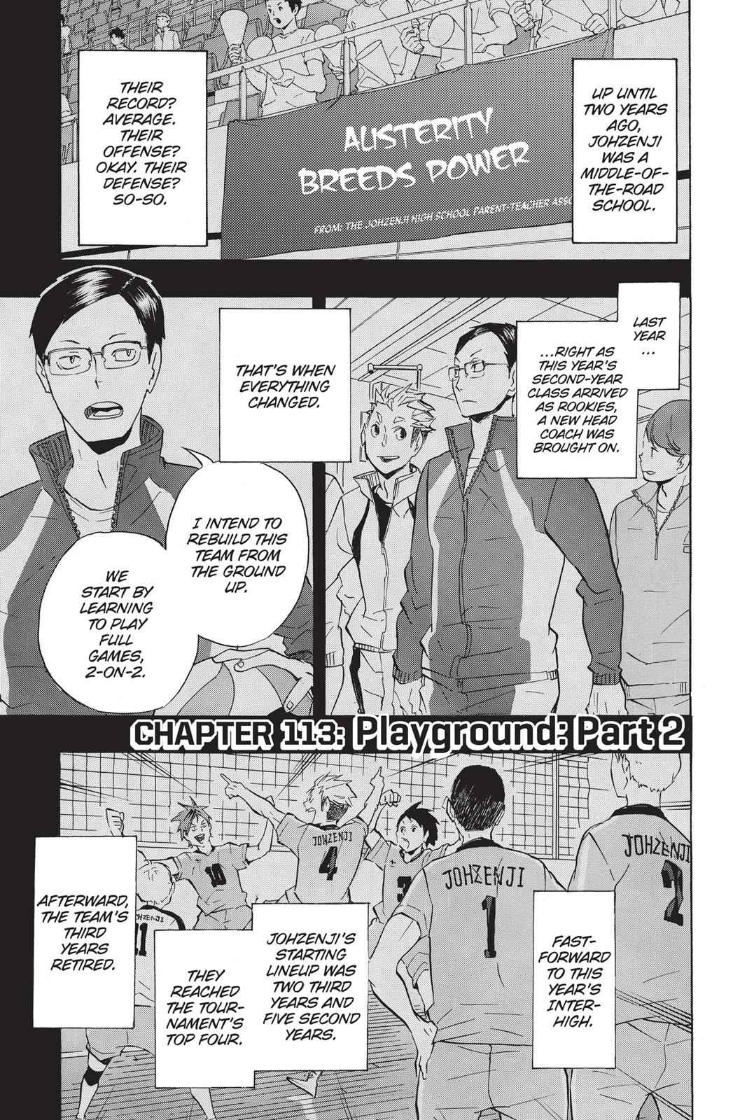 Haikyu!! Chap 113 - Next Chap 114