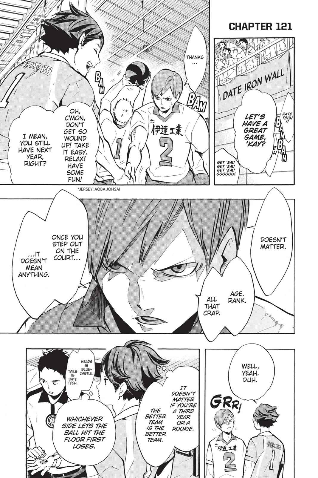Haikyu!! Chap 121 - Next Chap 122