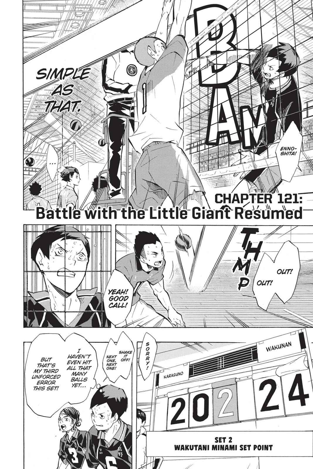Haikyu!! Chap 121 - Next Chap 122