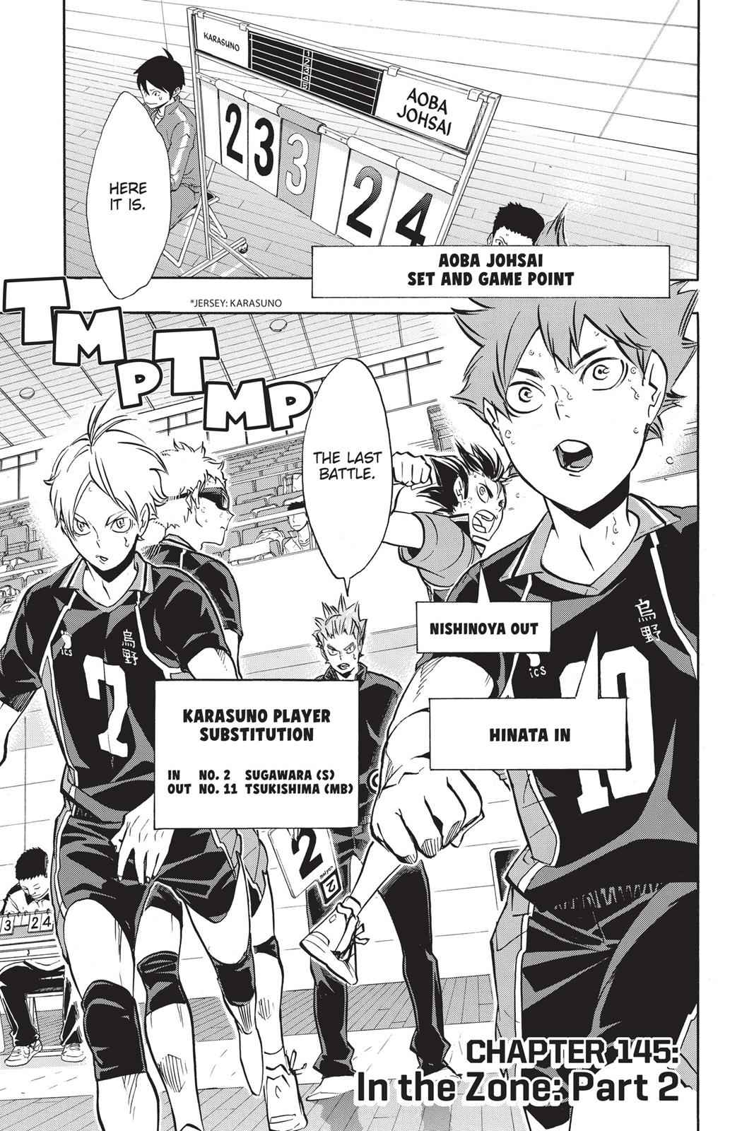 Haikyu!! Chap 145 - Next Chap 146