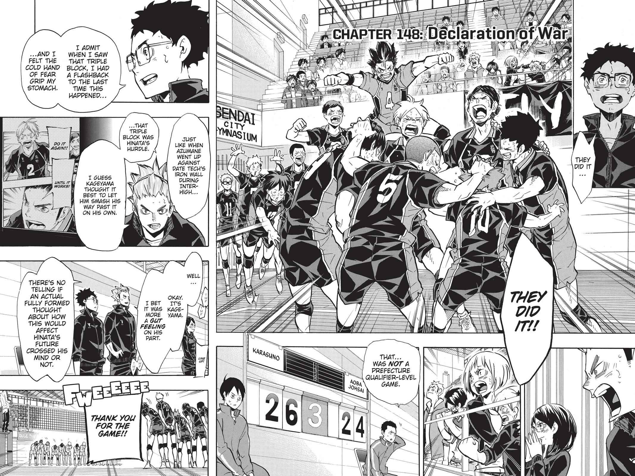 Haikyu!! Chap 148 - Next Chap 149