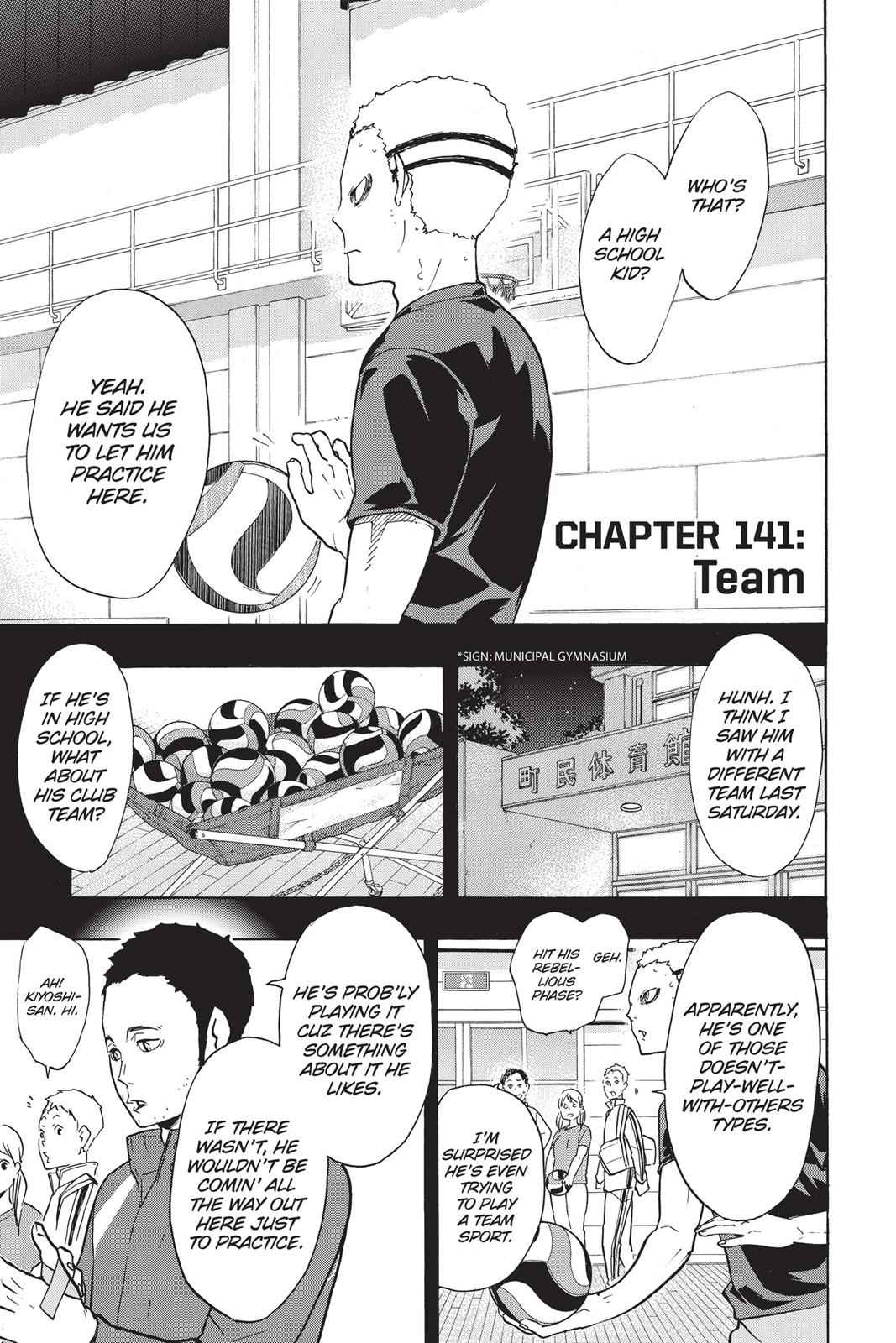 Haikyu!! Chap 141 - Next Chap 142