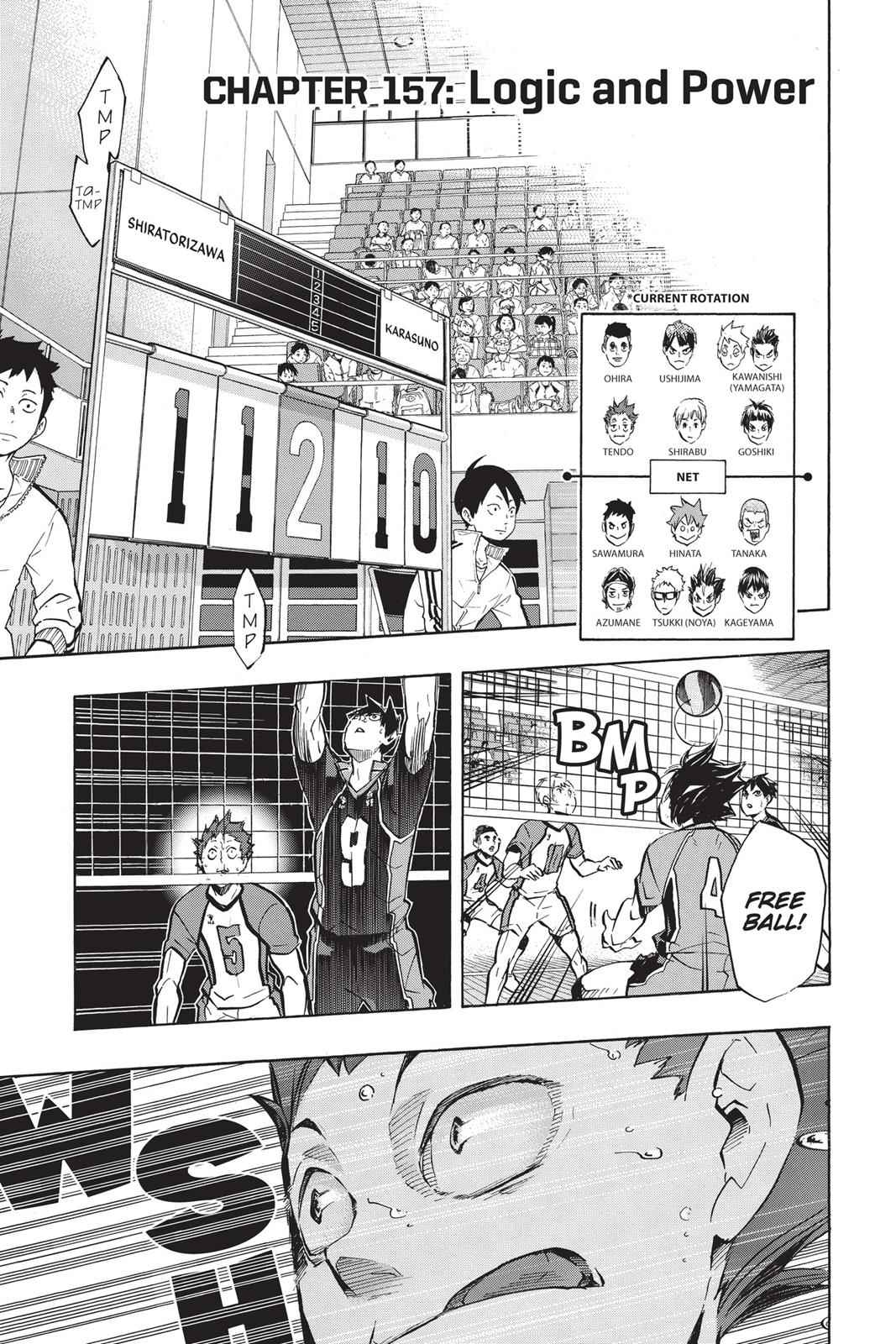 Haikyu!! Chap 157 - Next Chap 158