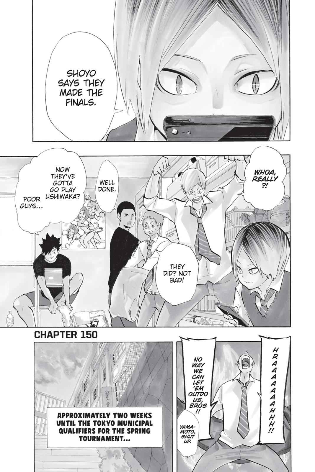 Haikyu!! Chap 150 - Next Chap 151