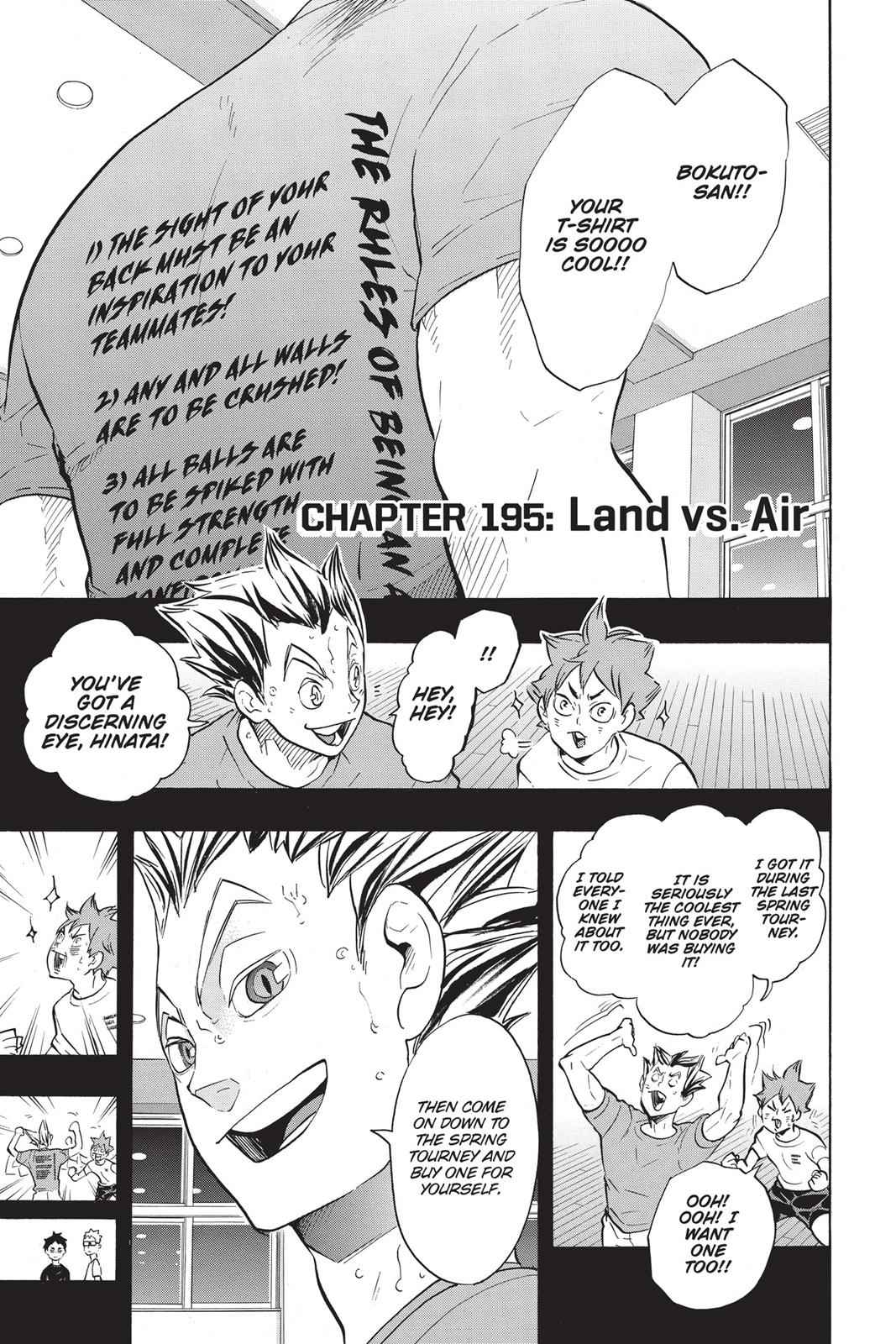 Haikyu!! Chap 195 - Next Chap 196