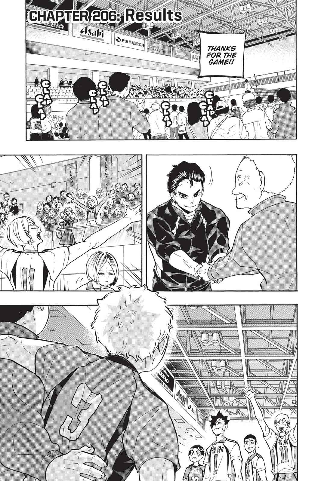 Haikyu!! Chap 206 - Next Chap 207