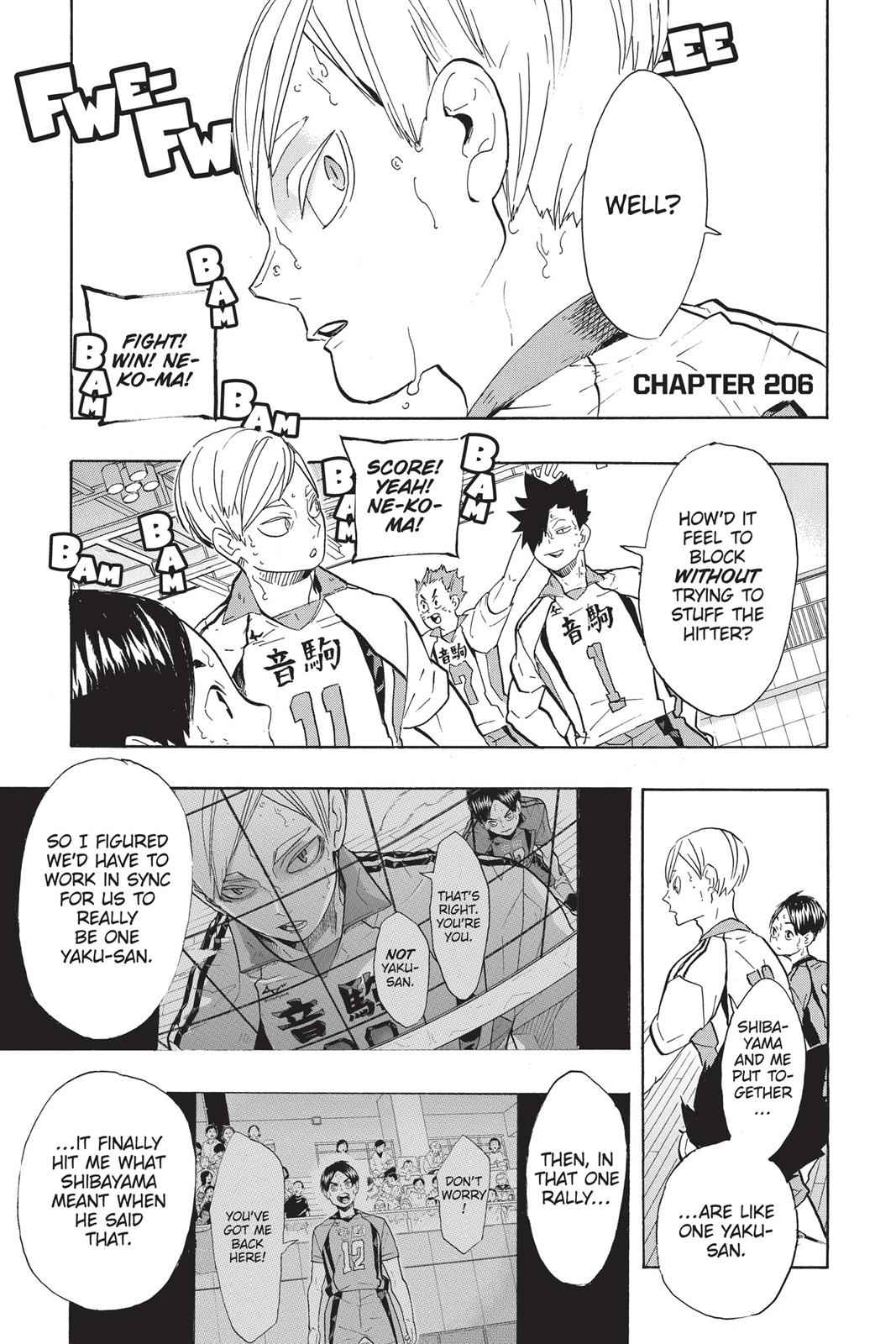 Haikyu!! Chap 206 - Next Chap 207