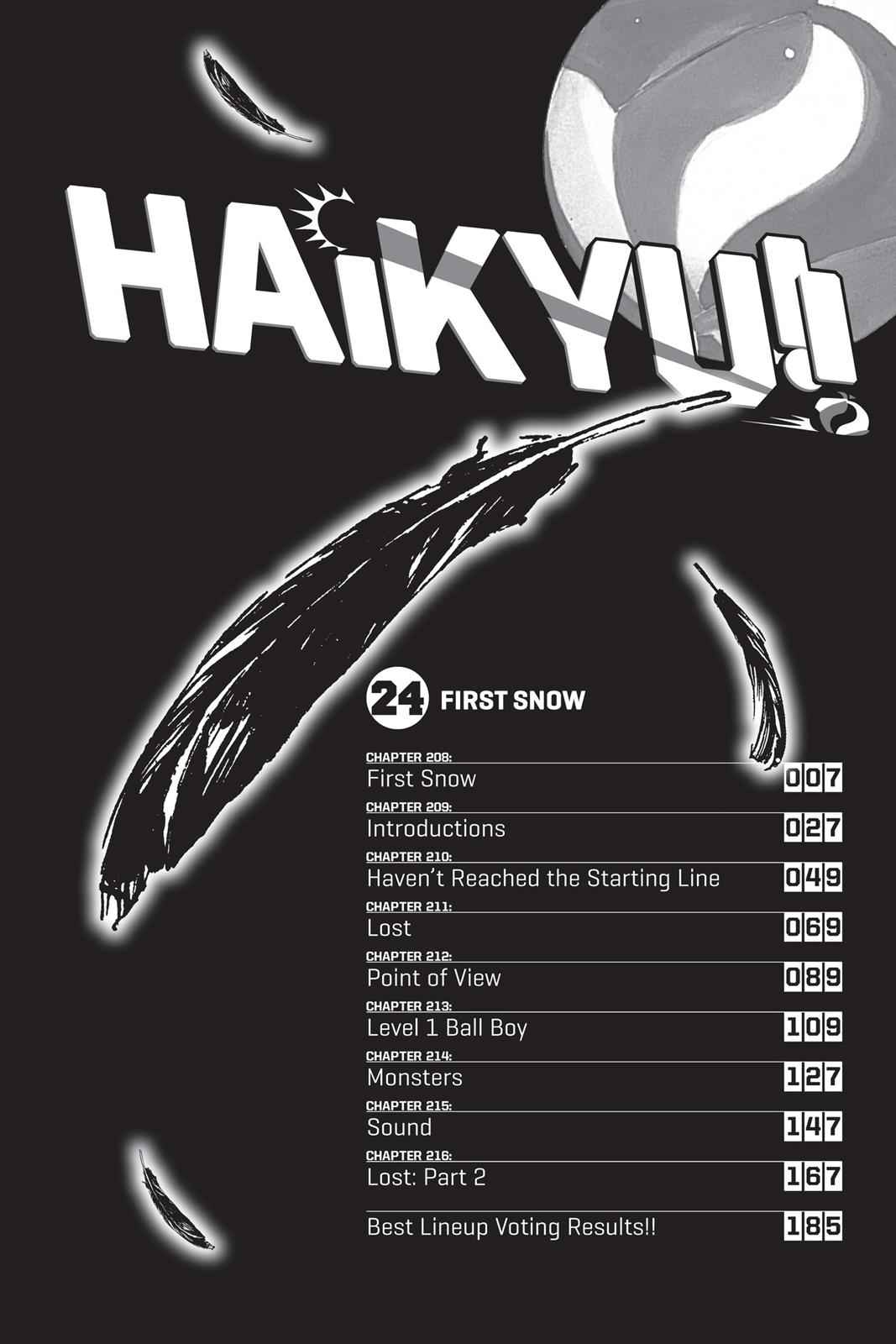 Haikyu!! Chap 208 - Next Chap 209