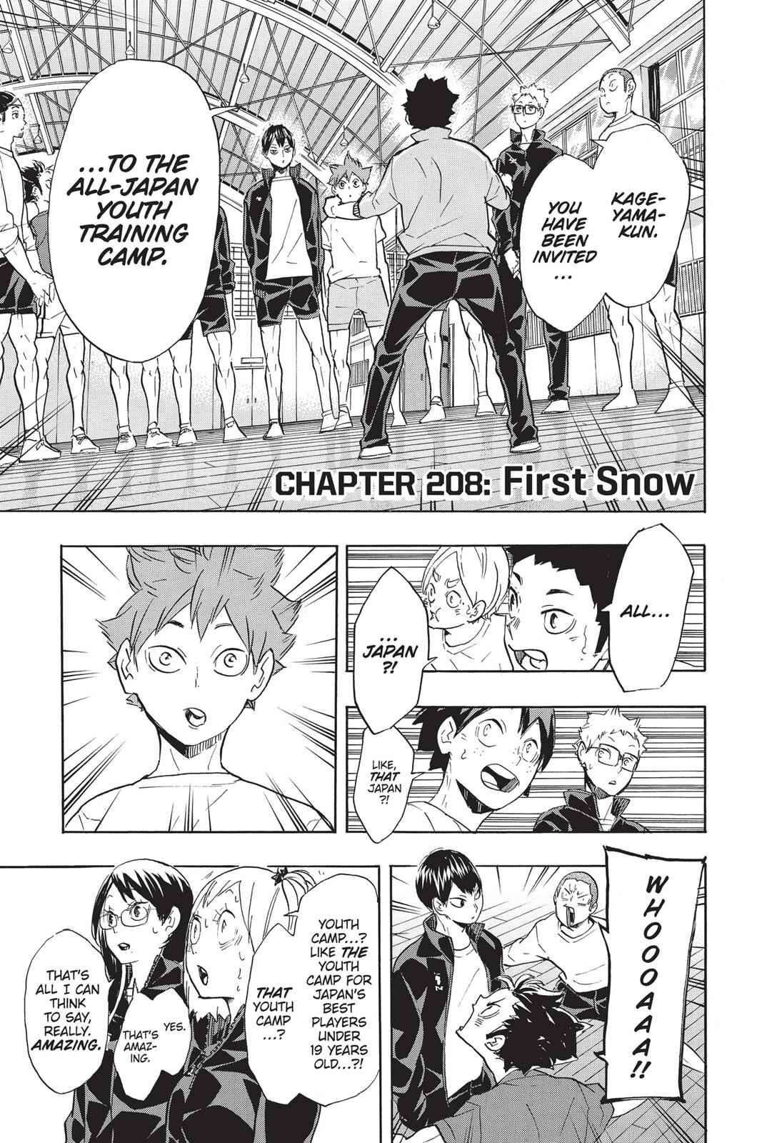 Haikyu!! Chap 208 - Next Chap 209