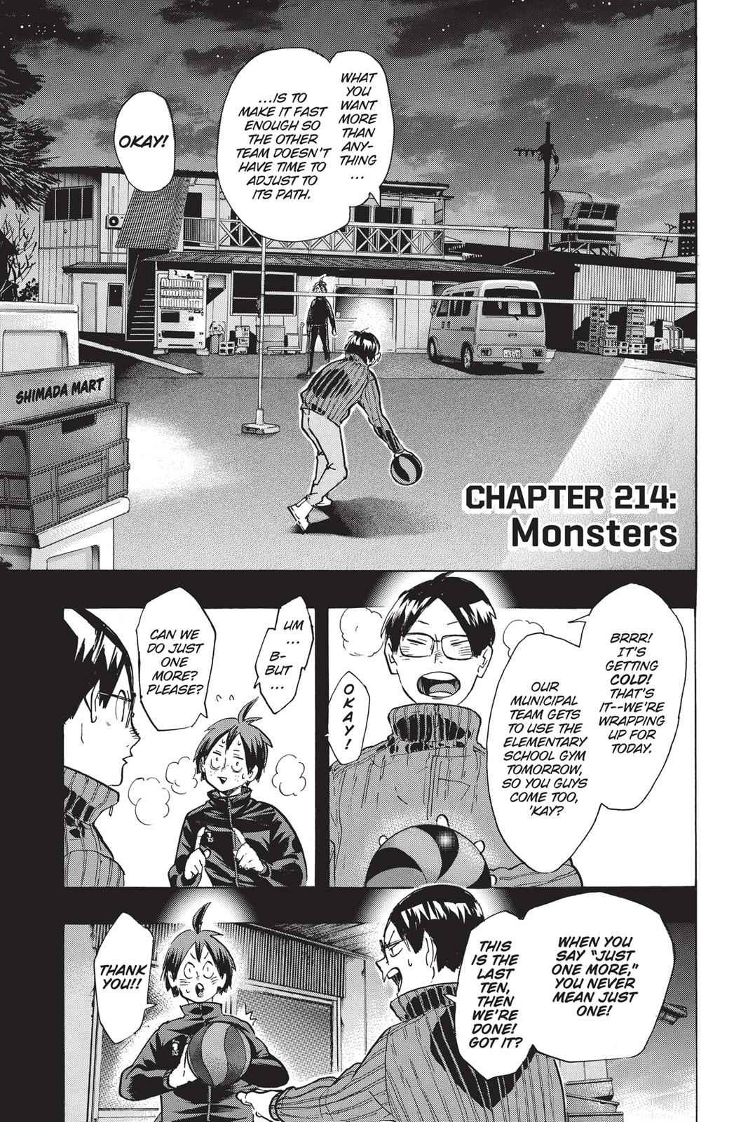 Haikyu!! Chap 214 - Next Chap 215