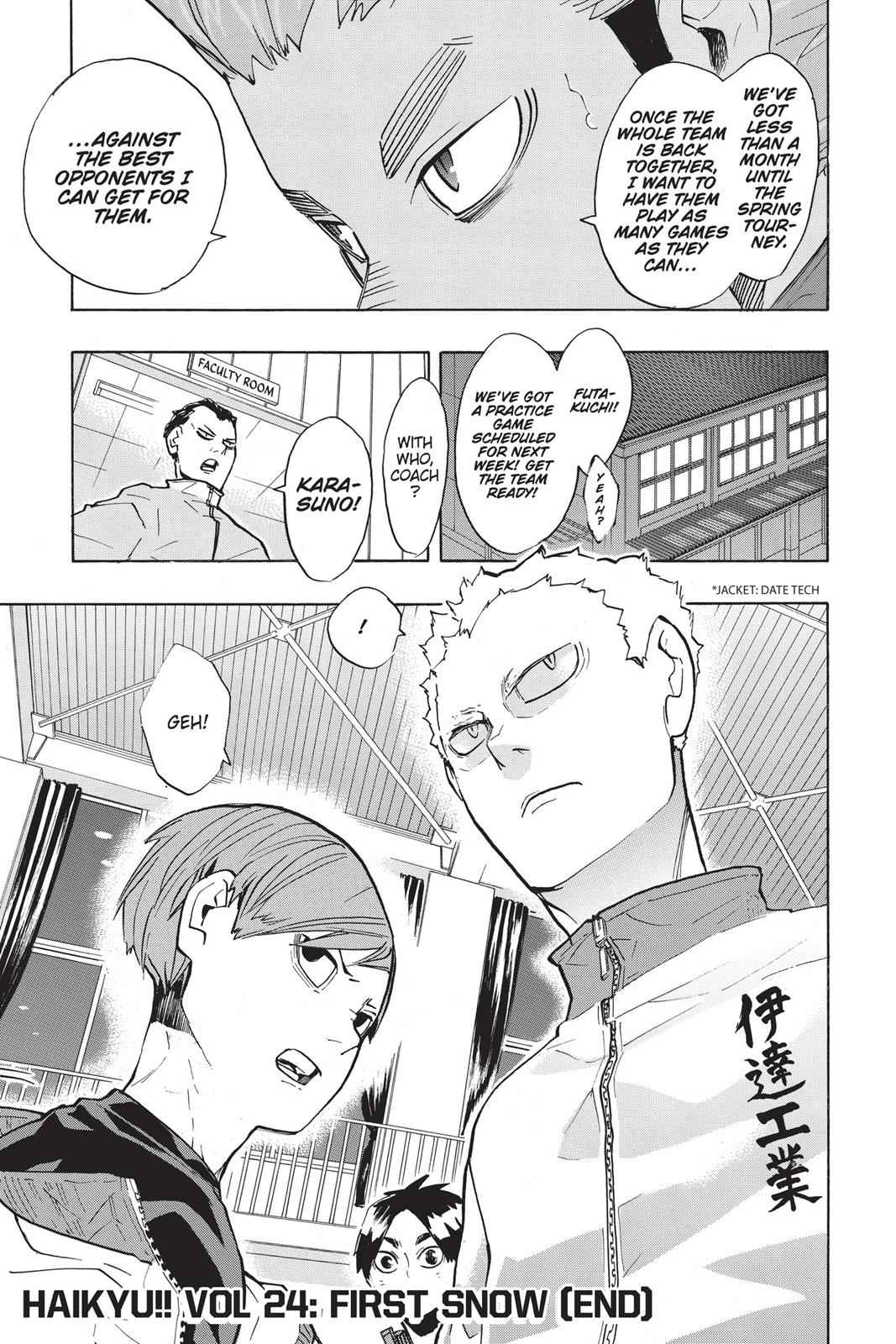 Haikyu!! Chap 216 - Next Chap 217