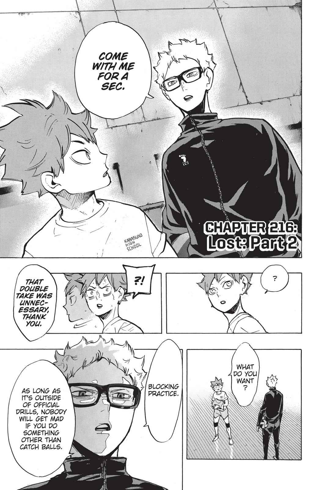 Haikyu!! Chap 216 - Next Chap 217