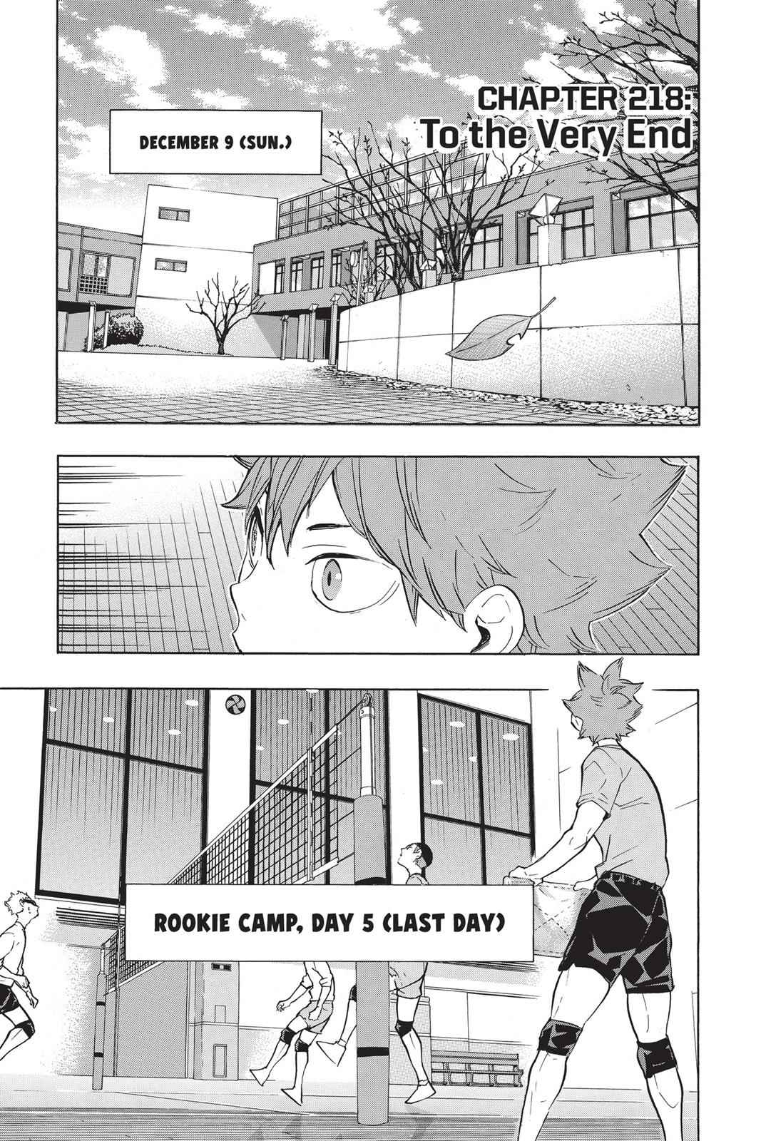 Haikyu!! Chap 218 - Next Chap 219