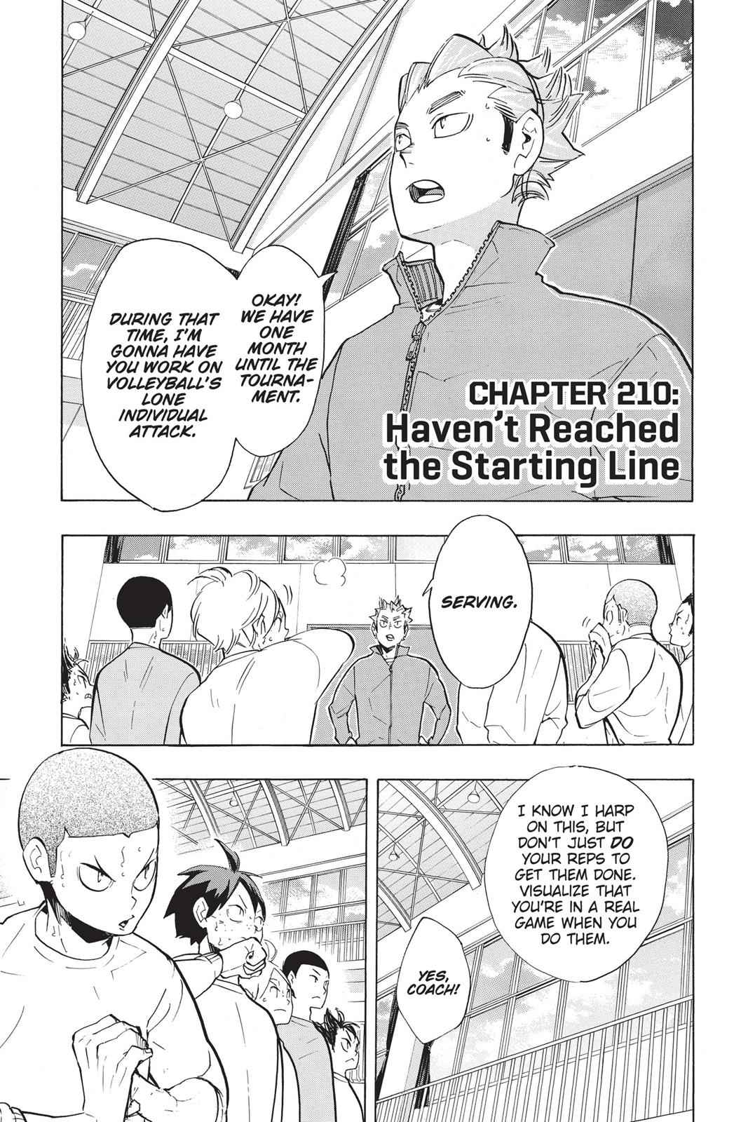 Haikyu!! Chap 210 - Next Chap 211